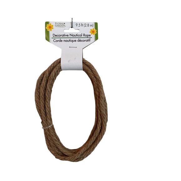 Floral Garden Decorative Nautical Rope 9.5 Ft (2.8 M) - Picture 4 of 6